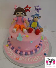 Pink Dora Cake