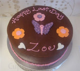 Chocolate Flower & Butterfly