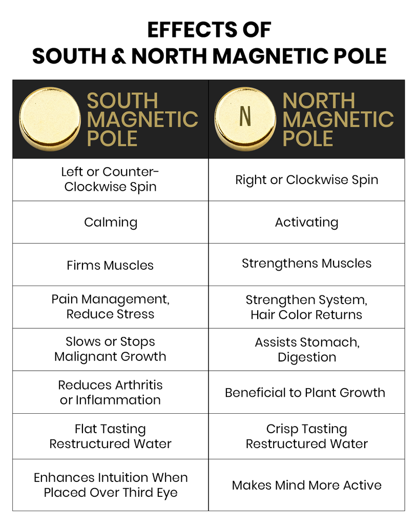 South and North Magnetic Pole