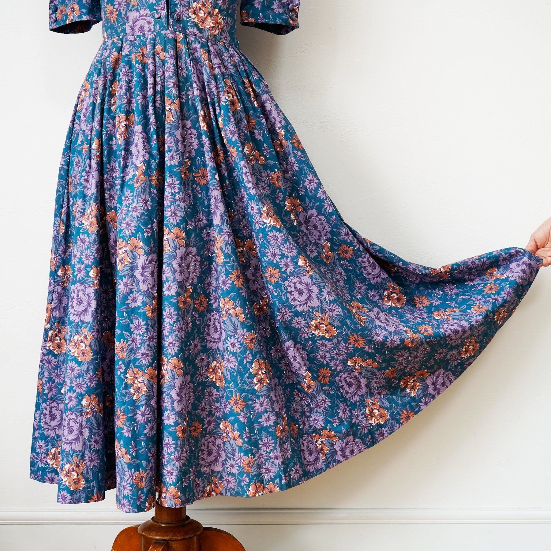 1980s Laura Ashley Floral Dress / ローラアシュレイ・フローラル