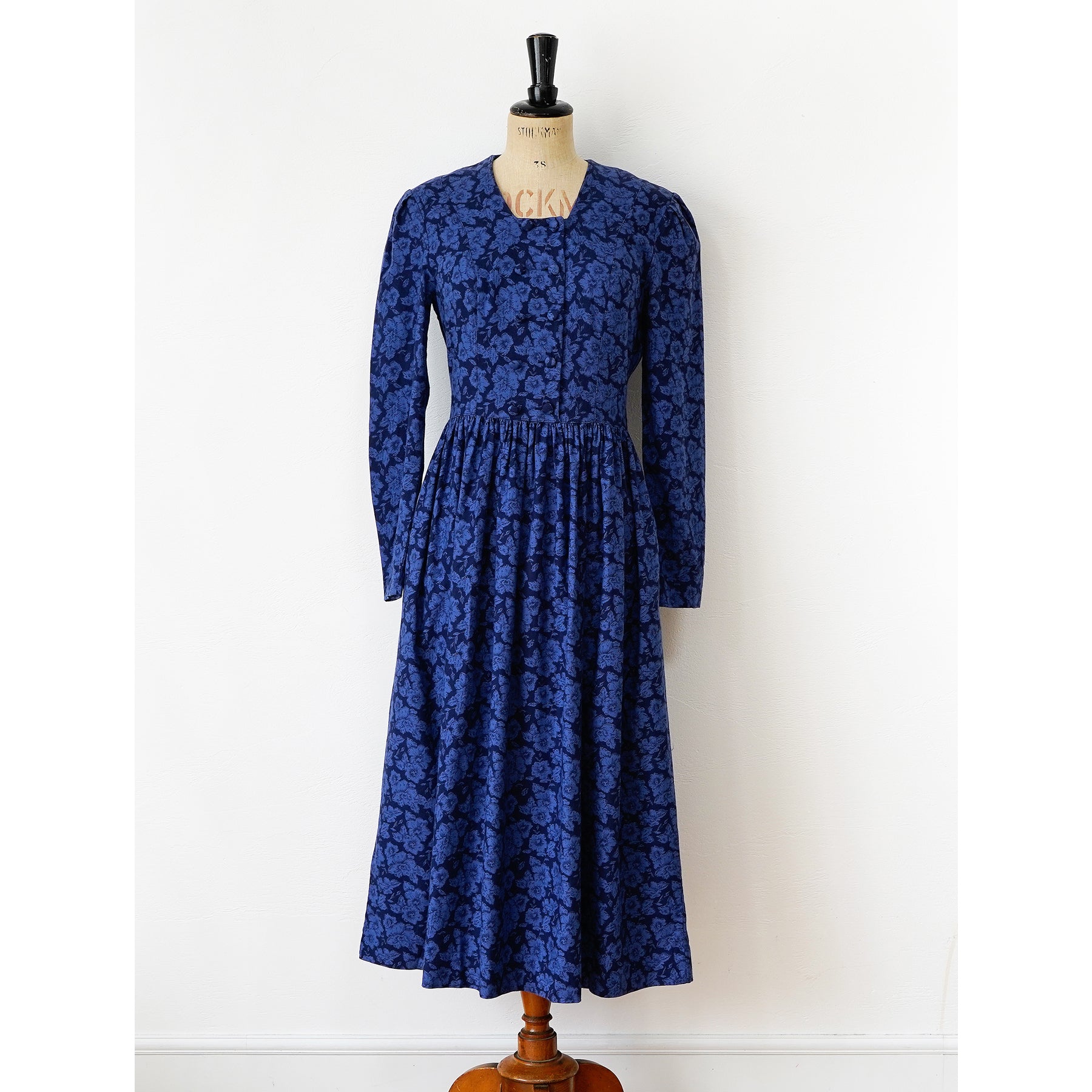 1980s Laura Ashley double front Dress /ヴィンテージ・ローラ