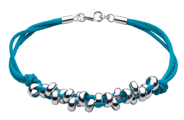 Dew - Blue Pebble Bracelet | Mimosura Jewellery for Kids