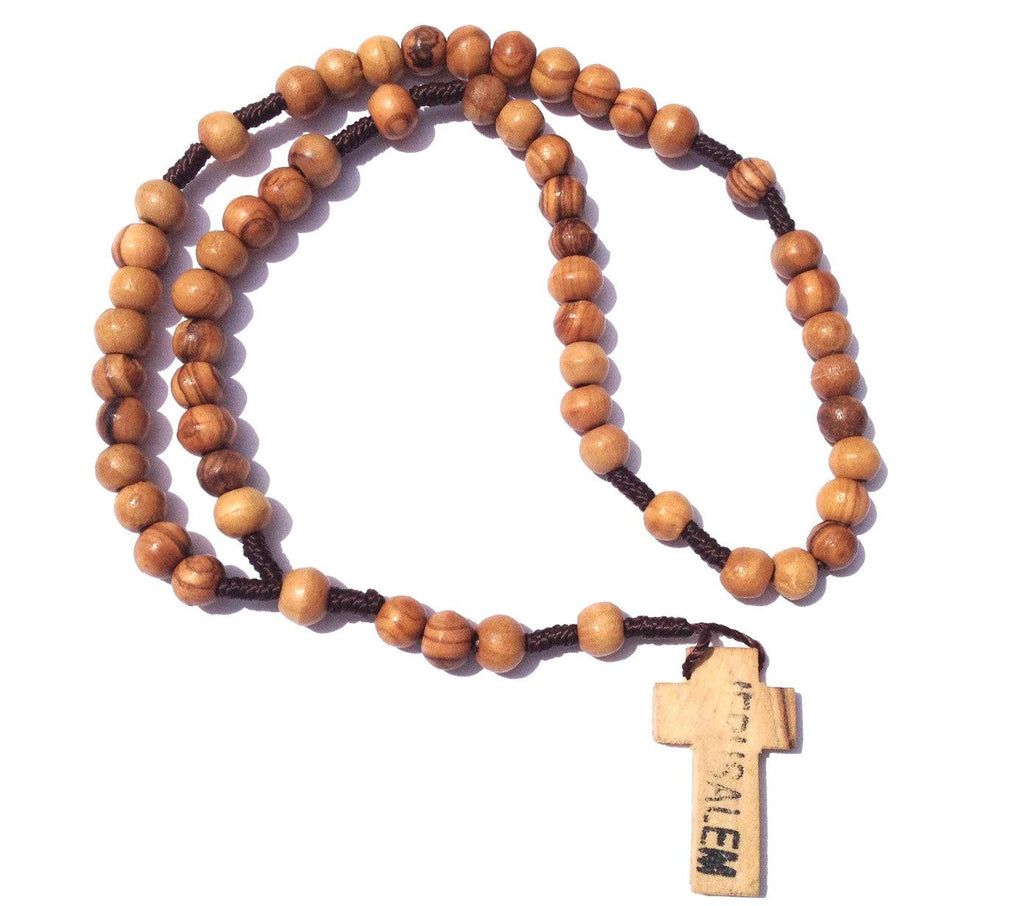 Olive Wood Rosary | Mimosura Jewellery for Kids