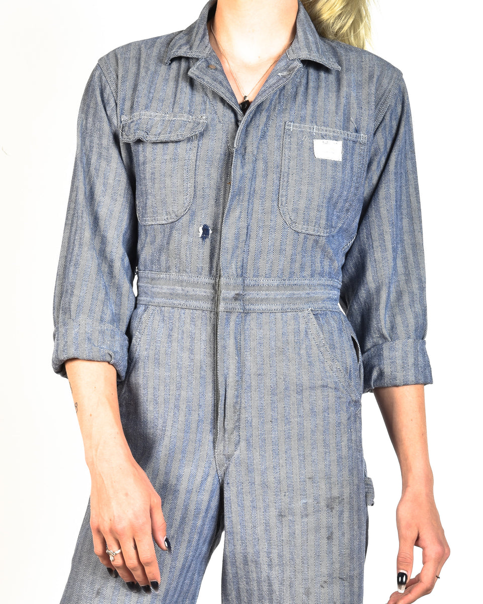 Engineer Striped 70s Big Mac Coveralls – Bustown Modern