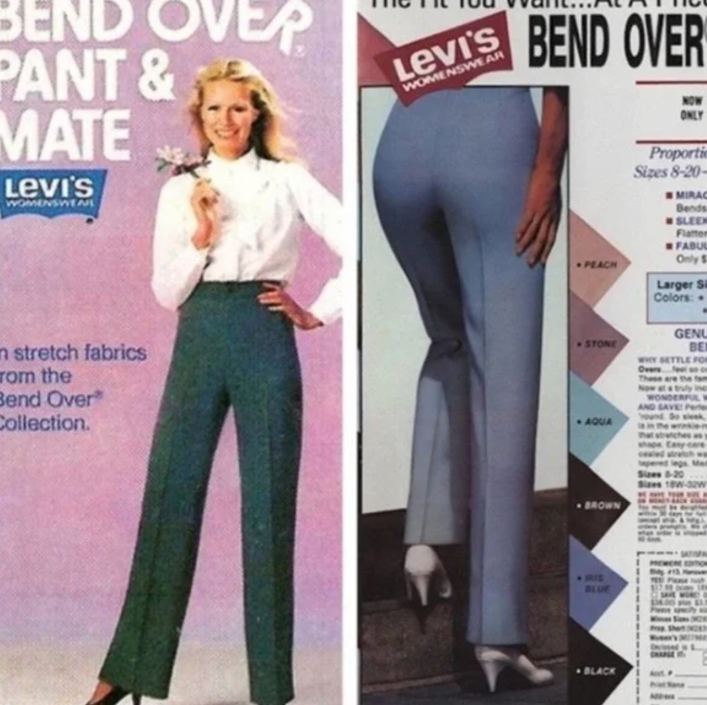 Introducir 65+ imagen women’s levi’s bend over pants
