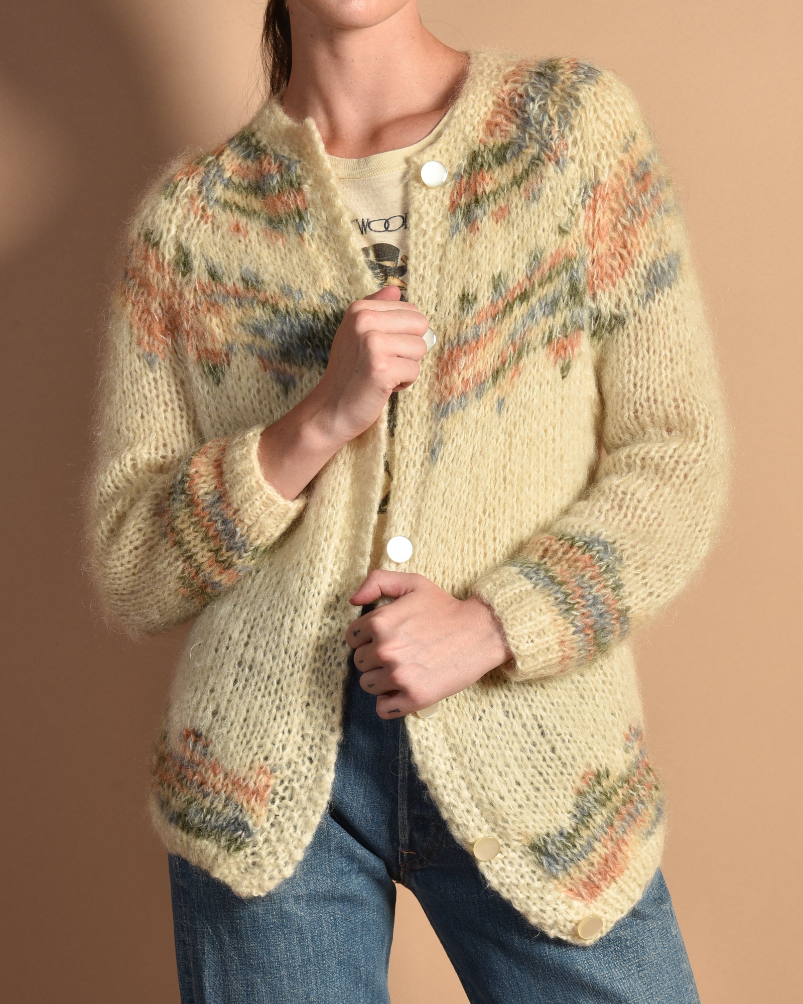 Tam 60s Italian Mohair Cardigan – Bustown Modern