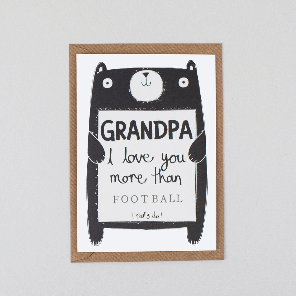Download Personalised Grandpa Birthday Card Tandem Green