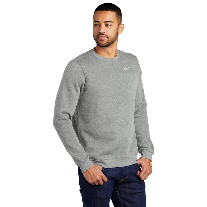 Nike NSW Club Fleece Mens Hoodie White Multi Size Pullover