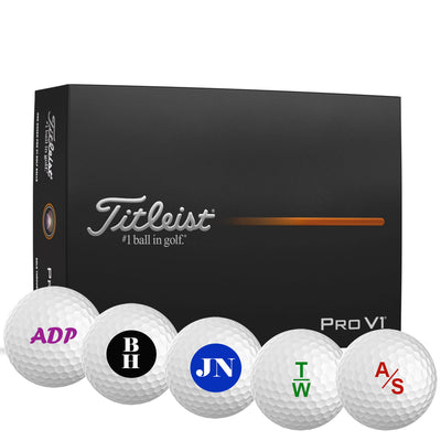 Custom Monogrammed Golf Balls