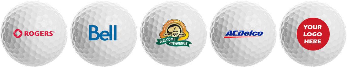 Golf Balls with Corporate Brand Logos