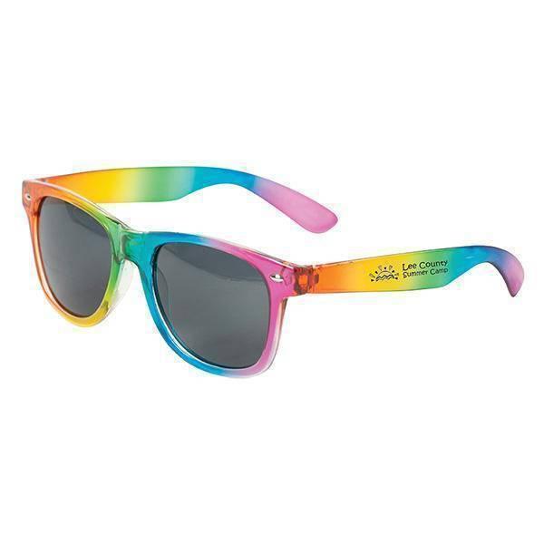 Custom Logo Sandy Banks Rainbow Sunglasses – Canadian Pro Shop Online