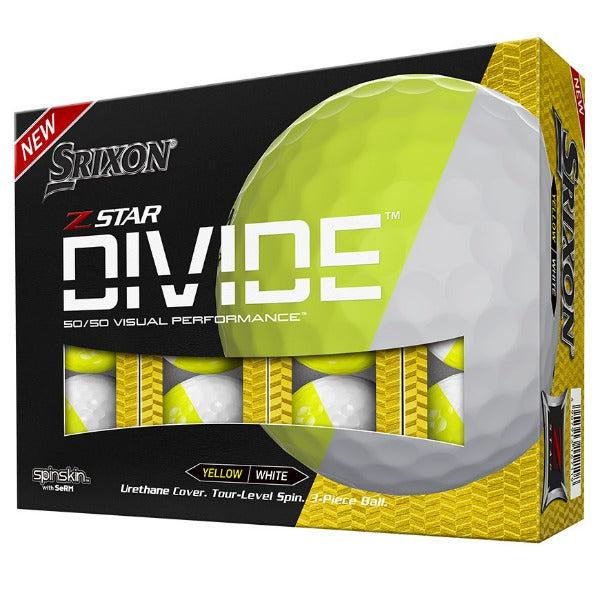 Srixon Z-Star XV 8 Divide - White/Tour Yellow – Canadian Pro Shop