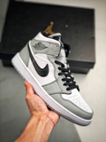 air jordan 1 mid grigie