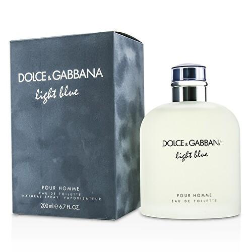 DOLCE & GABBANA - Light Blue para hombre / 200 ml Eau De Toilette Spray |  