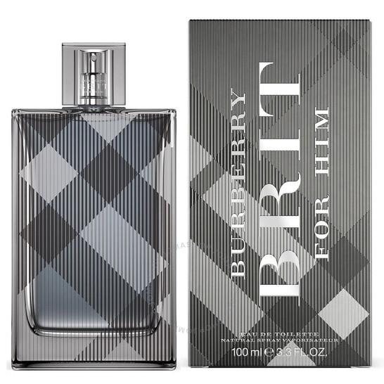 BURBERRY - Burberry Brit para hombre / 100 ml Eau De Toilette Spray |  