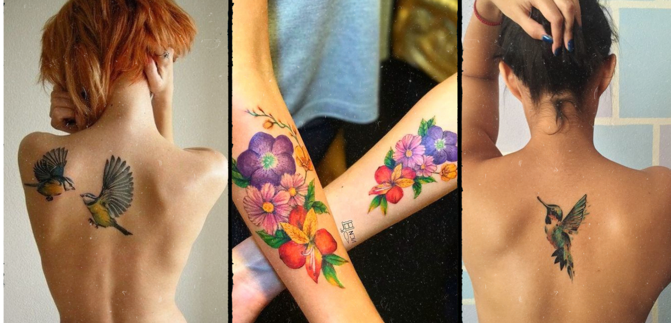 tattoo fleurie