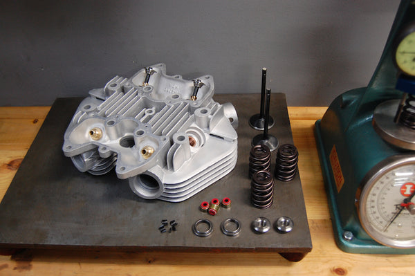 Triumph 650 racing head 6mm valves