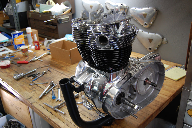 BSA A65 engine