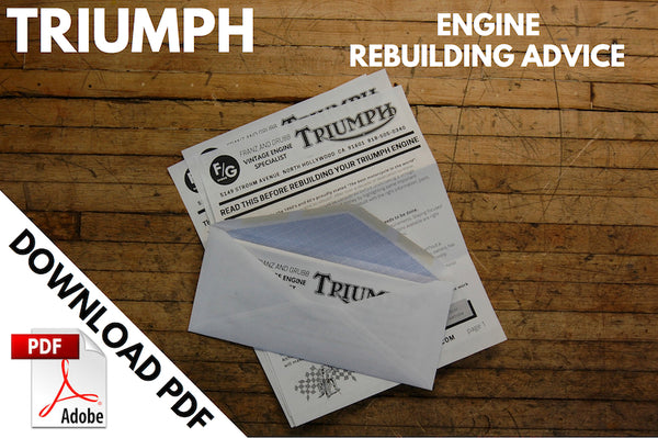 Triumph Engine rebuilding info pdf