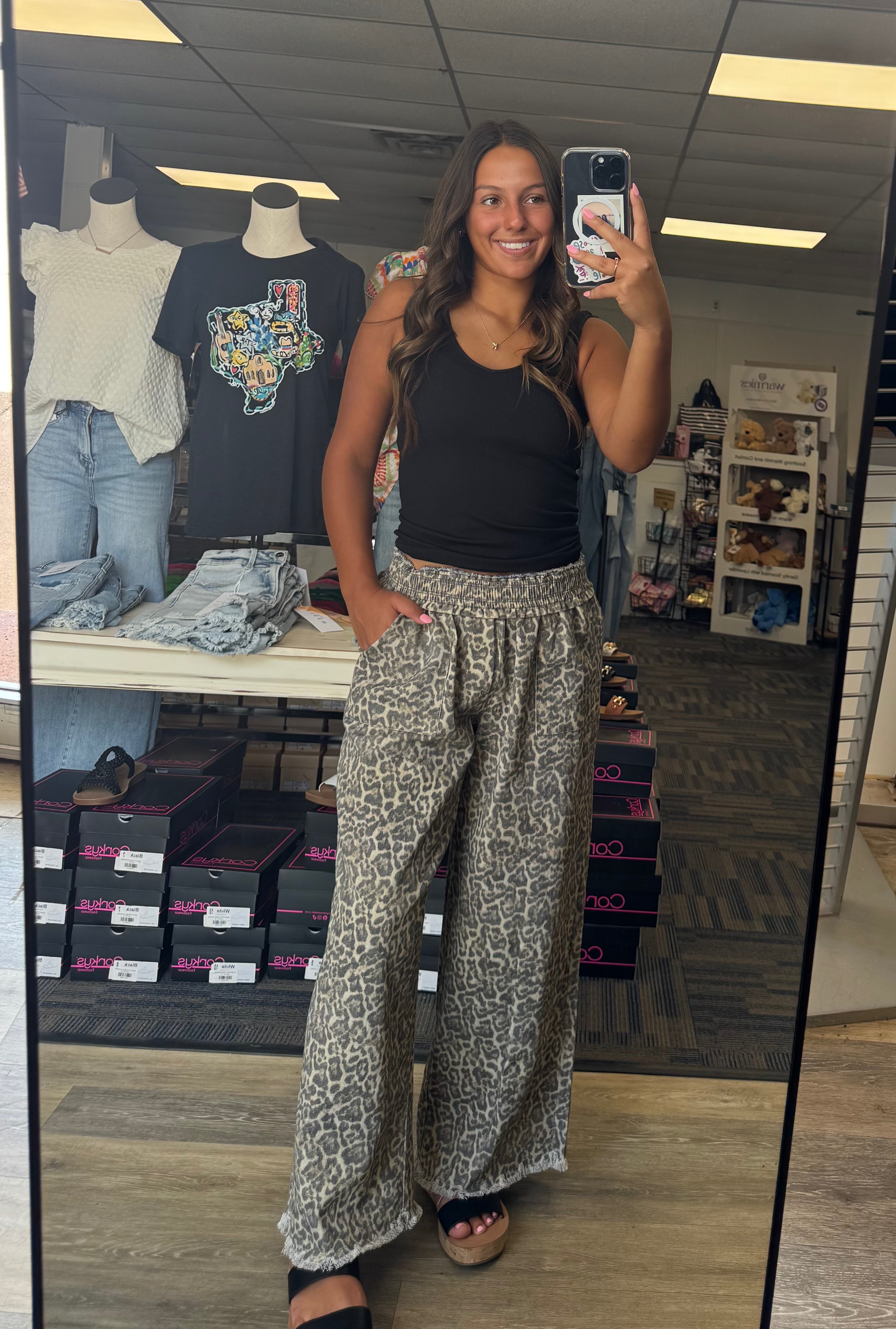 Wild Wish Leopard Pants