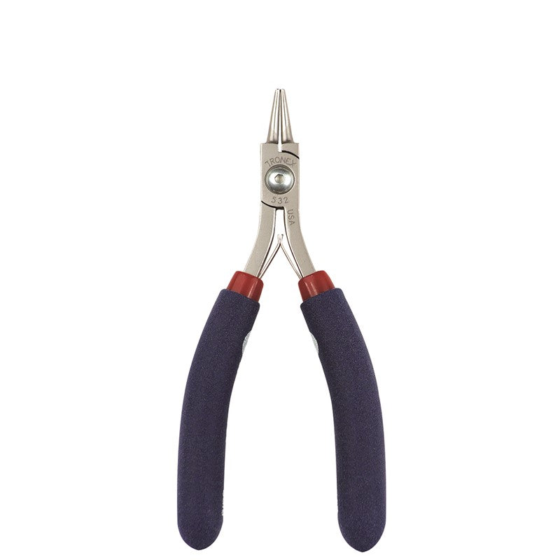 Tronex Round Nose Long Jaw Plier - Short Handle #P531