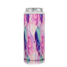 Load image into Gallery viewer, Cotton Candy Slim Can Koozie