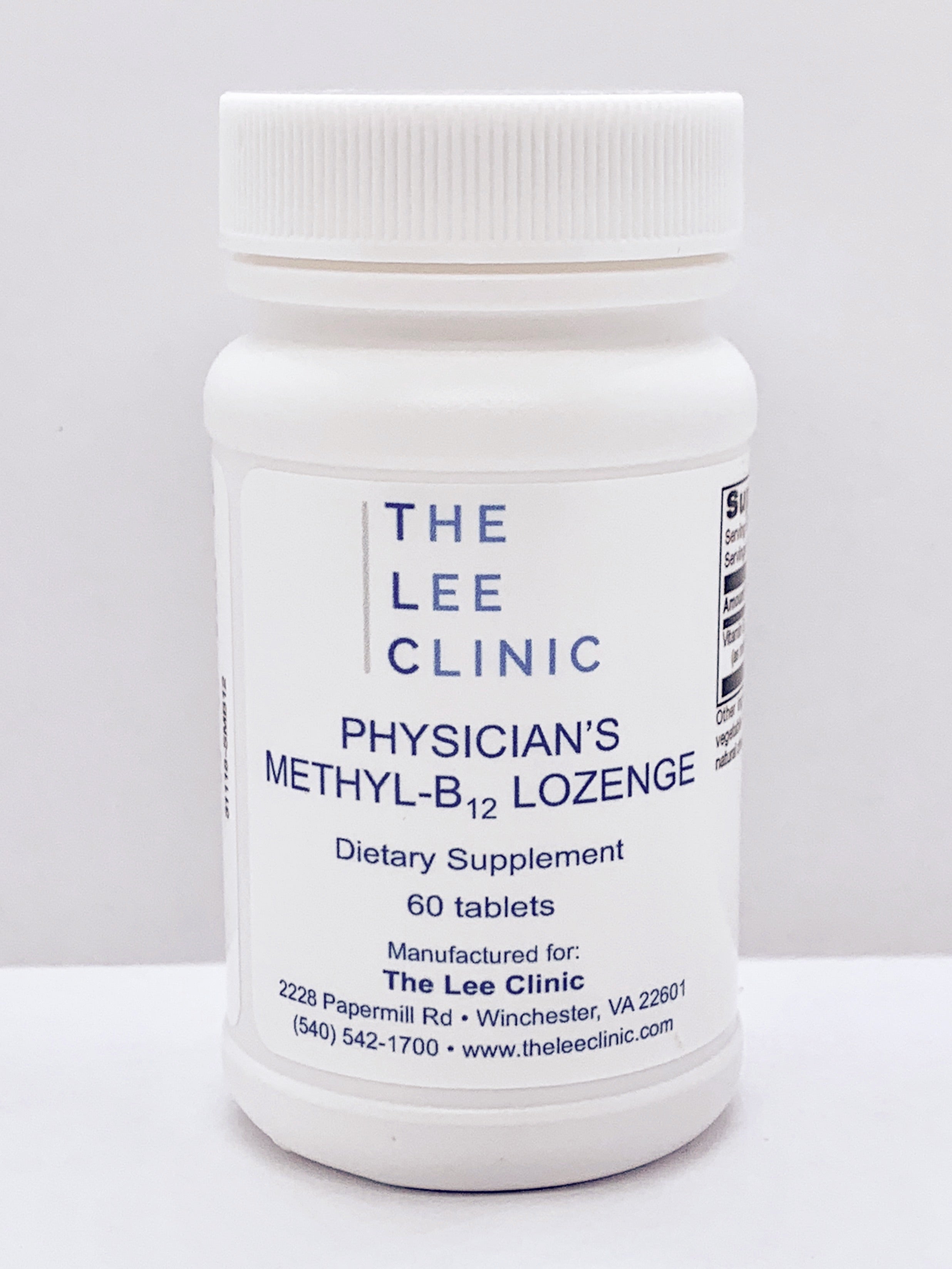 TLC Physician's B12 Lozenge – The Lee Clinic