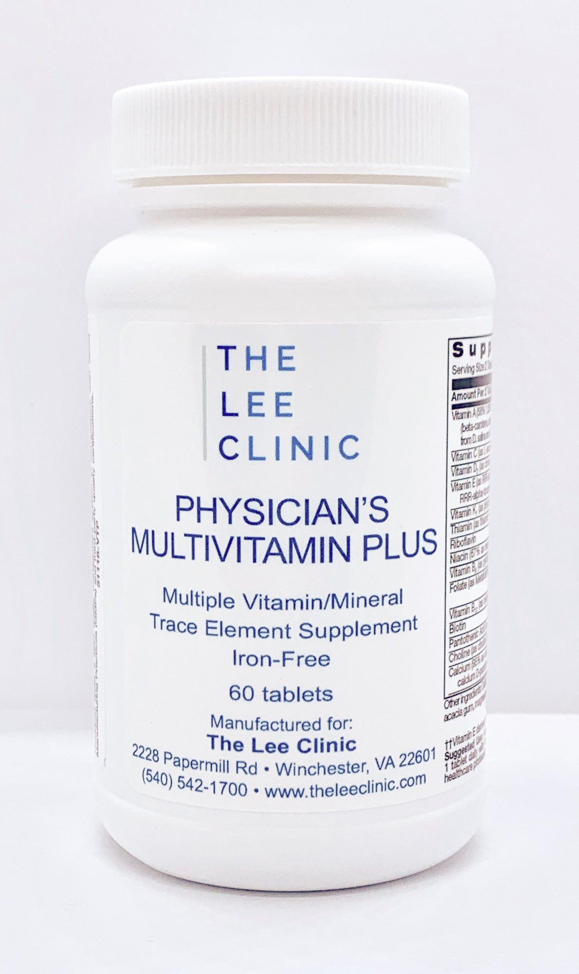 Tlc Multivitamin Plus The Lee Clinic