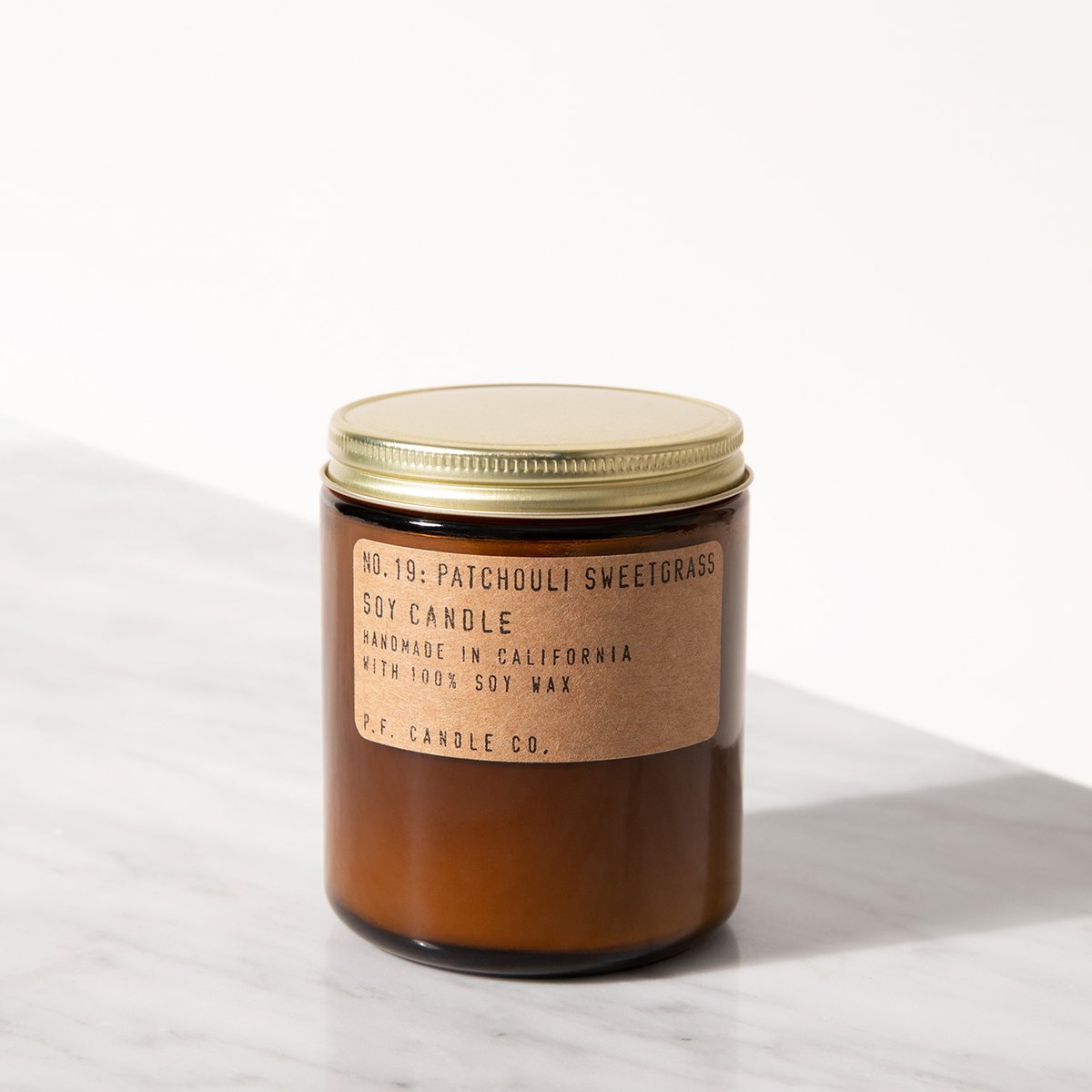 P.F. Candle Co Patchouli Sweetgrass Soy Candle