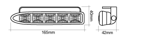 Slimline LED Daytime Running Lamp Kit 71902