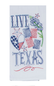 Live Love Texas Towel