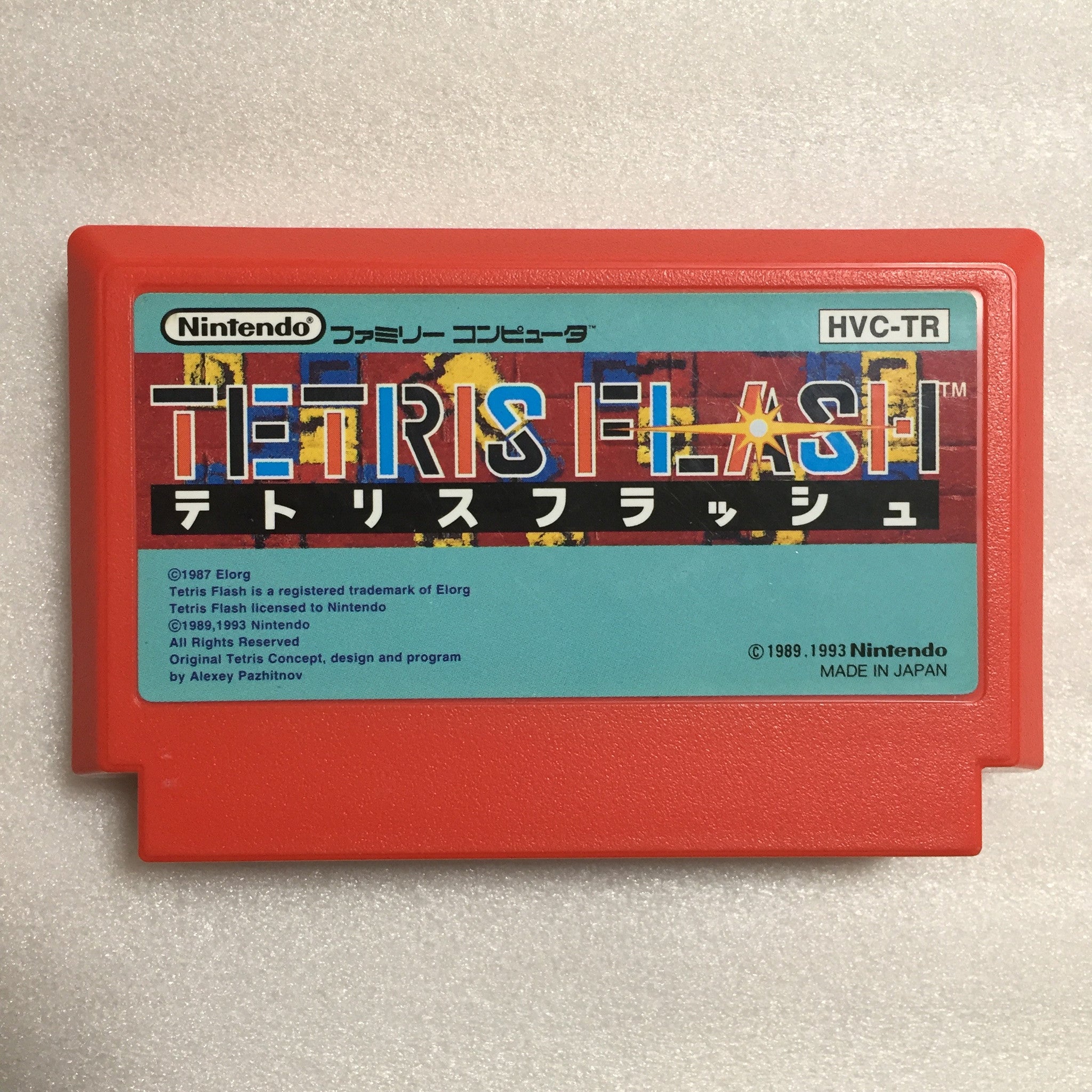 NESRGB Modded AV Famicom set - Tetris Flash set - RetroAsia