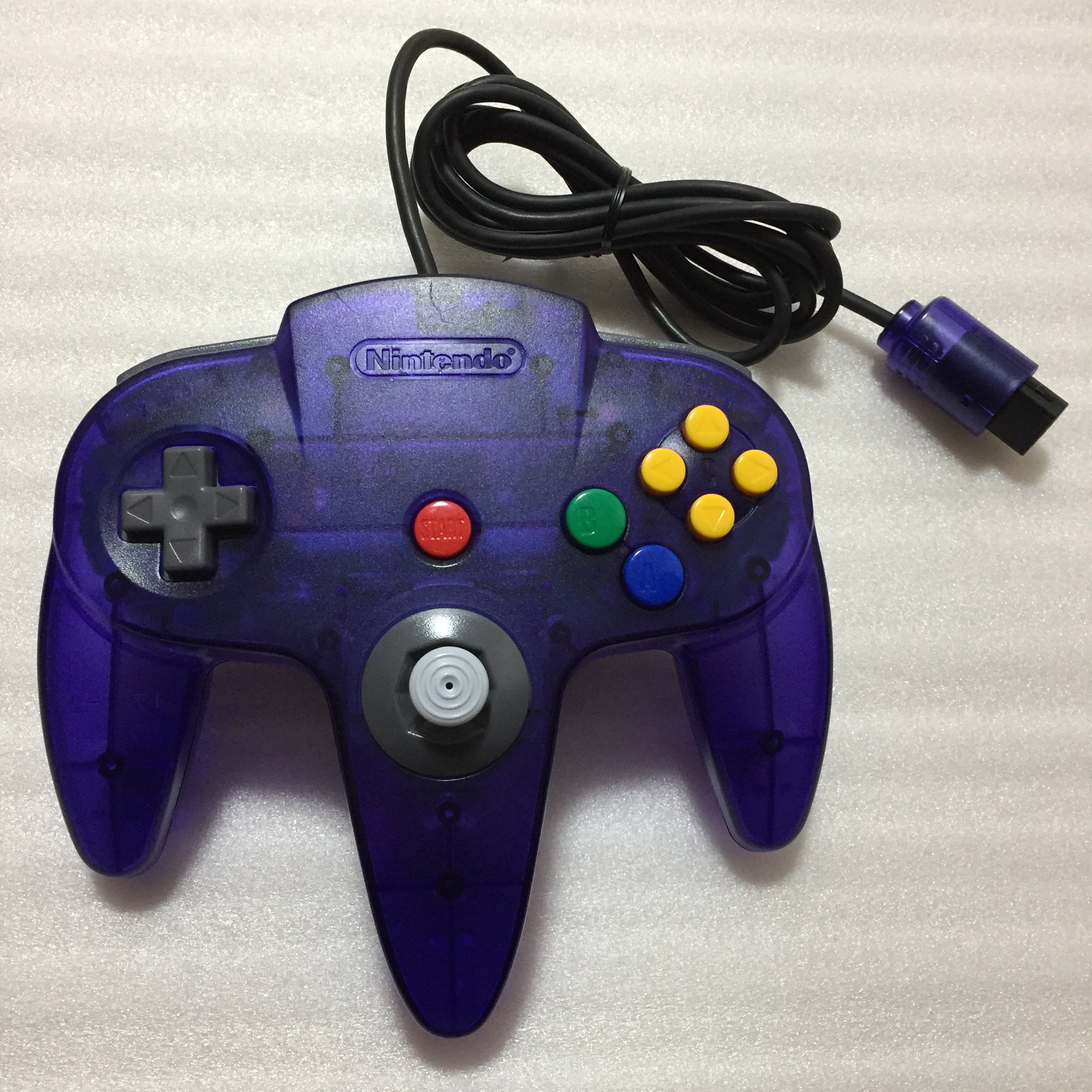 Clear Purple Nintendo 64 set with ULTRA HDMI kit - compatible with JP ...