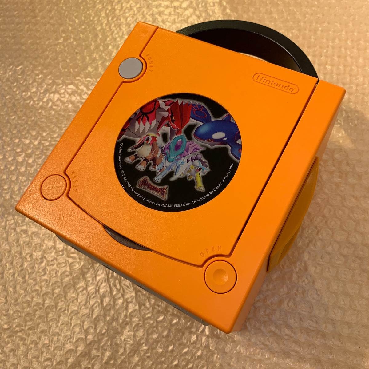 gamecube gba player with disc english