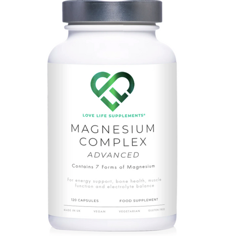 Magnesium Complex Advanced contains 7 forms of magnesium