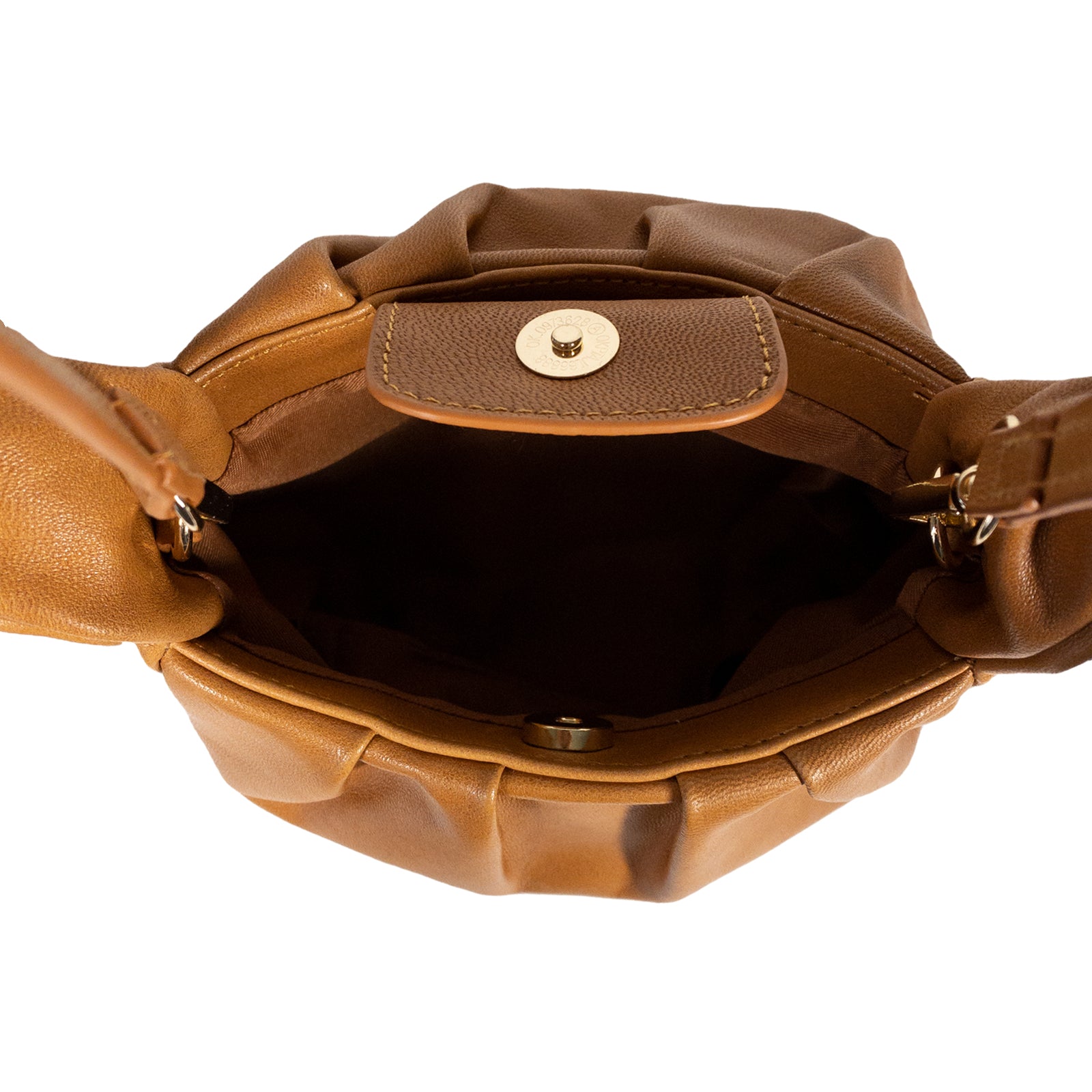 Daryl Crossbody Leather Camel