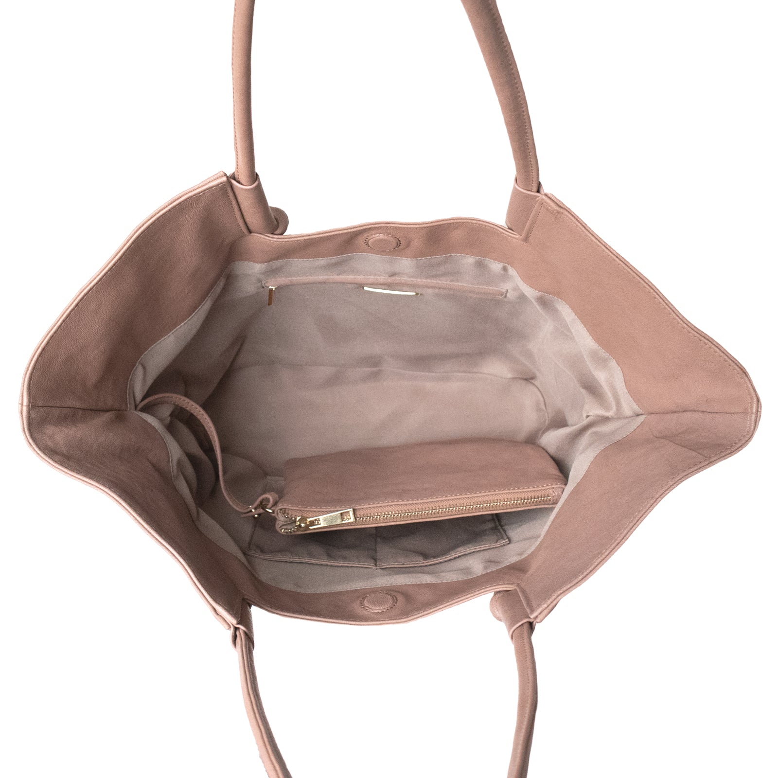 Jess East West Tote Taupe