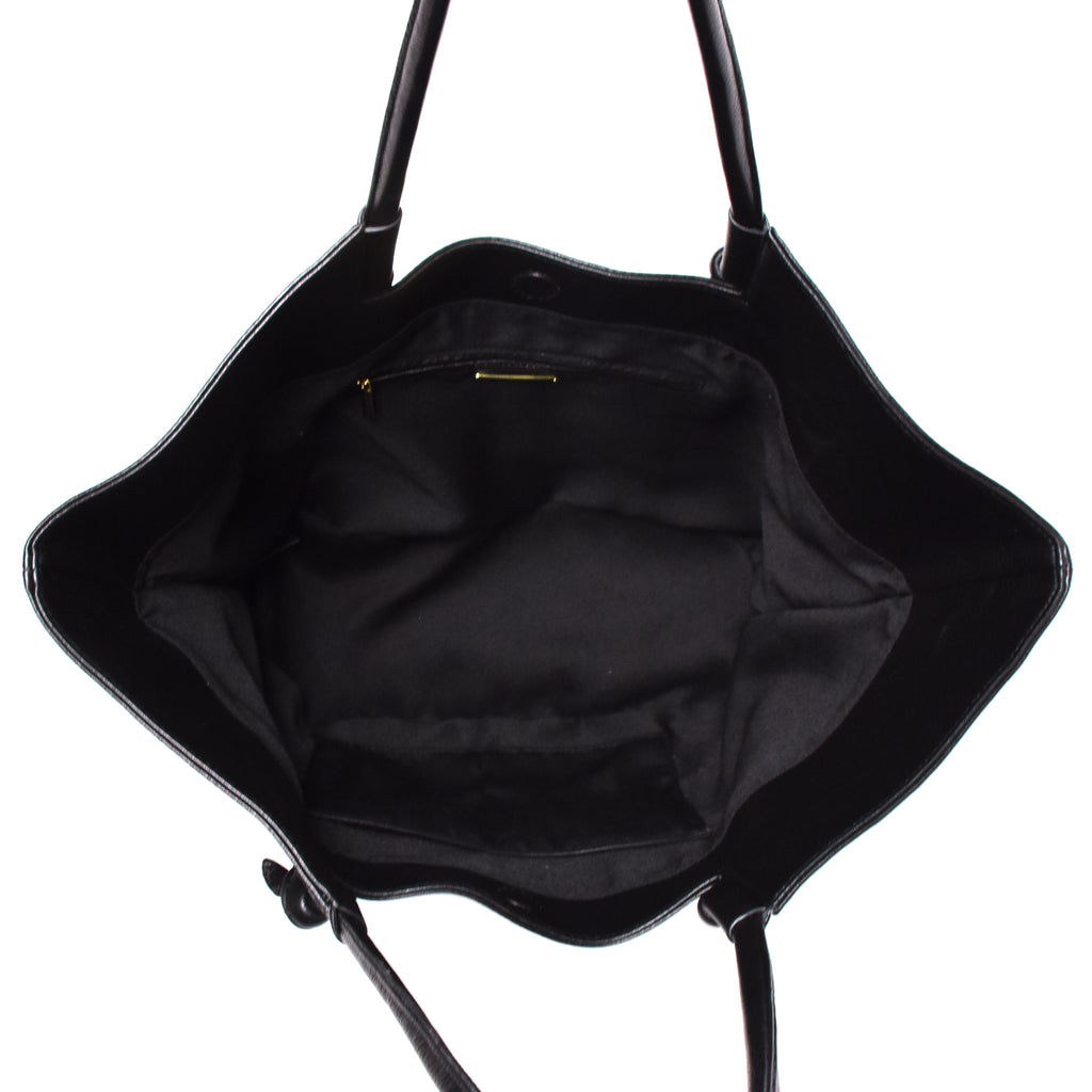 Jess East/West Tote Black | Monserat De Lucca