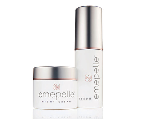 Emepelle Serum and Night Cream