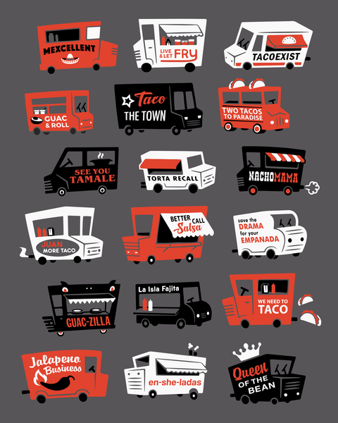 logo designs for taco trucks