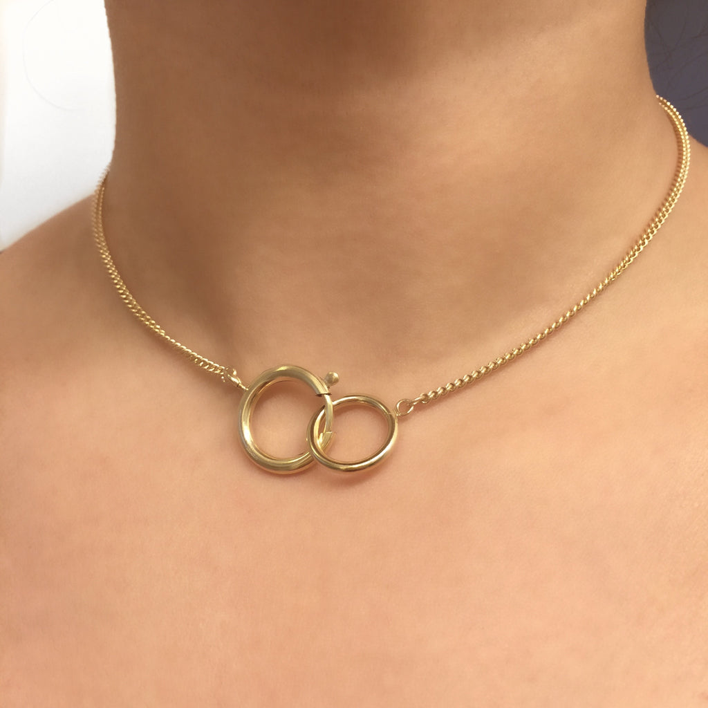 long choker necklace