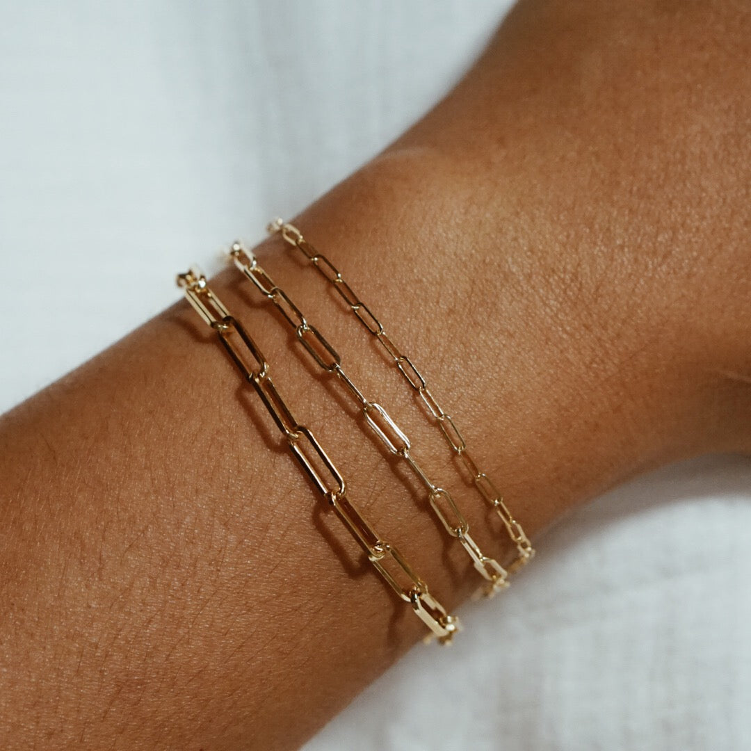 Super Paperclip Chain Bracelet