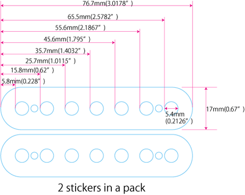 Sticker Size Chart