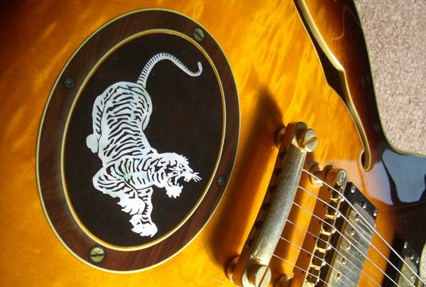 Jerry Garcia / Tiger Inlay Stickers Decals Guitar Bass – Inlay Stickers