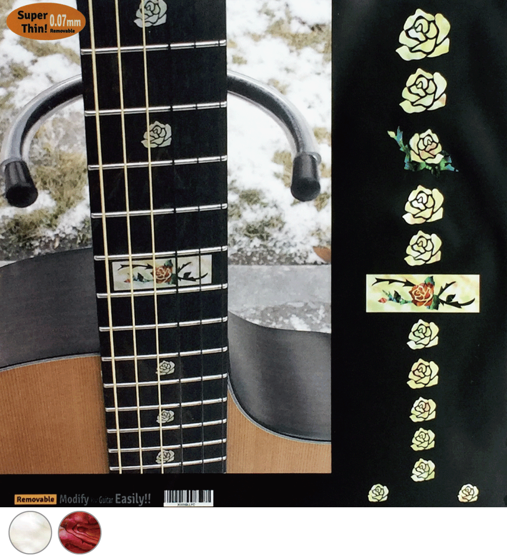 acoustic guitar inlay stickers