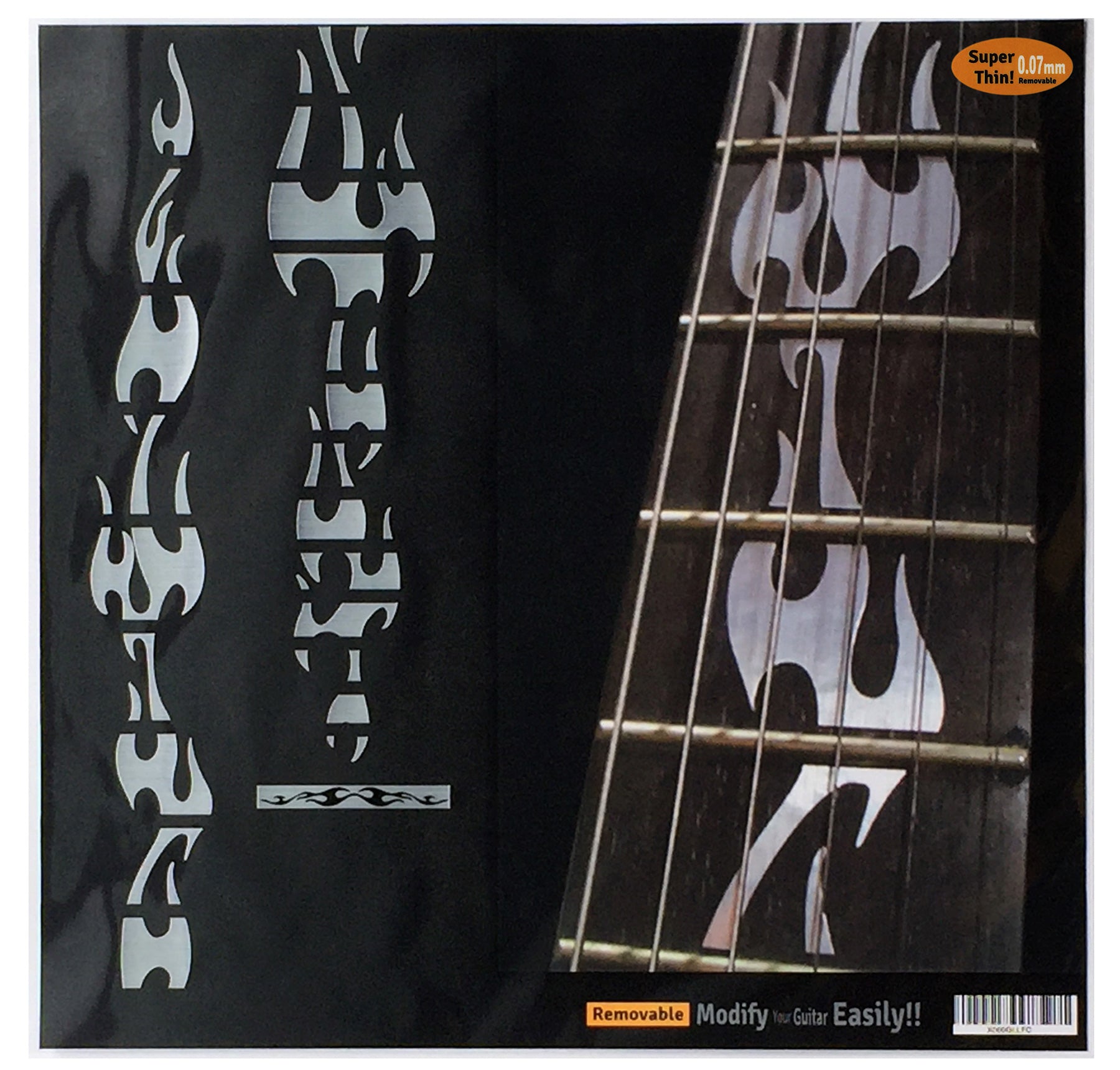 Real Fire Flame-Burning Inlay Stickers Decals Guitar Bass – Inlay Stickers  Jockomo