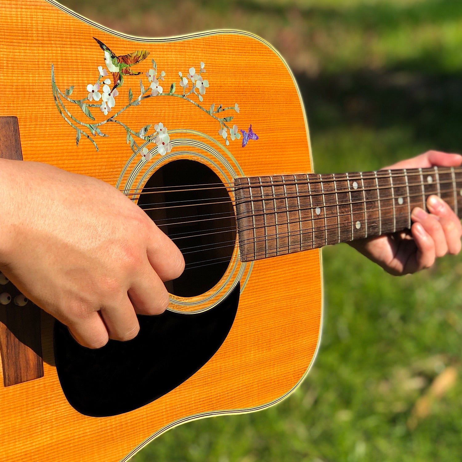 acoustic guitar inlay stickers