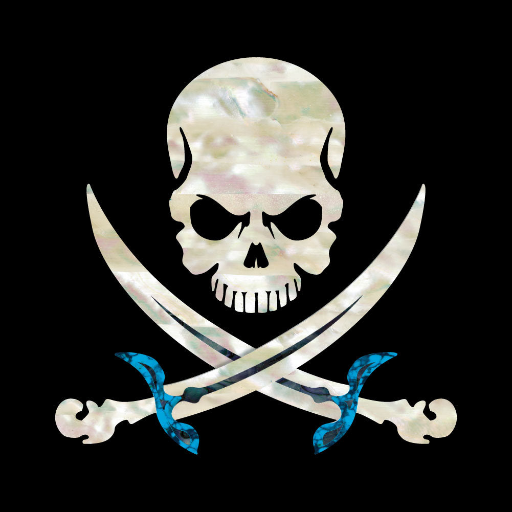 pirate skull stickers