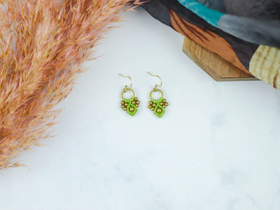 Fairy Wings Earrings | Green Goblin | Witch Orb | Dangle Earrings - Green  Earrings Y2k - Aliexpress