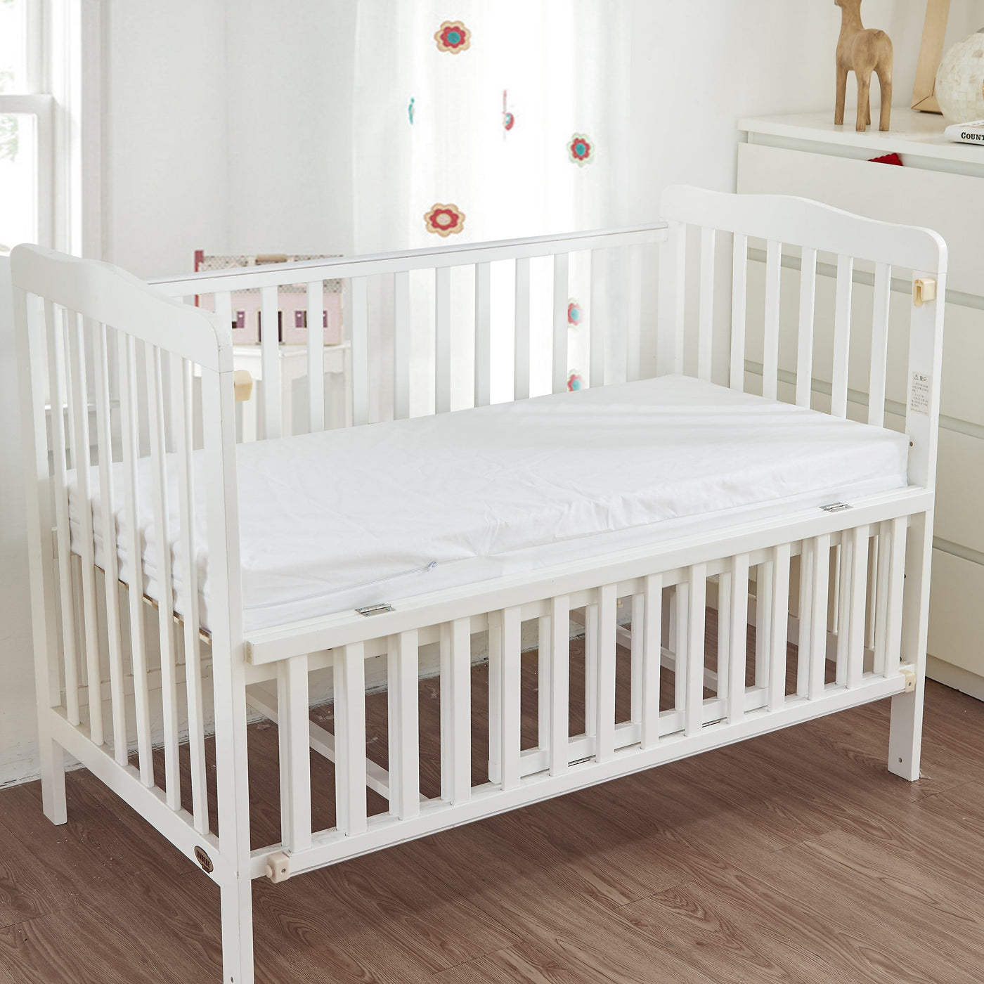 crib mattress cover with zipper